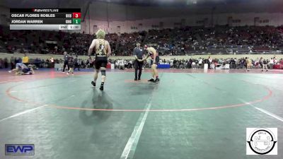 200 lbs Round Of 64 - Kreed Barry, Duncan Middle School vs Devin McColloch, Sand Springs Jr High