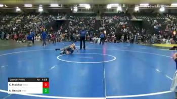 73 lbs Quarterfinal - Krue Melchor, Douglas Wrestling Club vs Ashton Nelson, Yankton Jr. Bucks