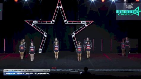 Cheer Extreme - Chicago - OBSESSION [2025 L5 Senior Open Coed Day 2] 2025 Nation's Choice Grand Nationals