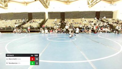 97 lbs Rr Rnd 9 - Alex Marchetti, Mat Assassins Black vs Romeo Tendencia, Shore Thing Surf