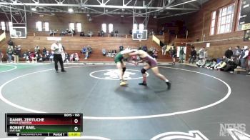 165 lbs Quarterfinal - Robert Rael, Live Oak vs Daniel Zertuche, Menlo-Atherton