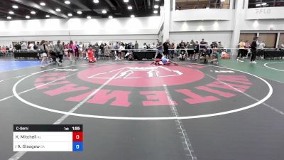 97 lbs C-semi - Kellen Mitchell, Al vs Ashton Glasgow, Ga