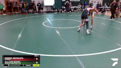 140 lbs Cons. Round 3 - Sullivan Booth, Sheridan Wrestling Club vs Andres Archuleta, Wyoming