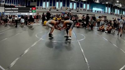 115 lbs Cons. Round 2 - Kaiden Perron, K2 vs Cameron Papp, Triton Wrestling Club