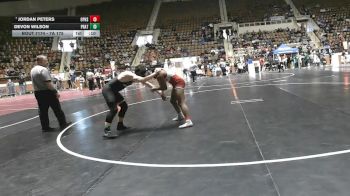 7A 175 lbs Cons. Round 2 - Jordan Peters, Opelika Hs vs Devon Wilson, Prattville