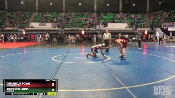 6A 138 lbs Champ. Round 1 - Demarcus Powe, Gardendale Hs vs John Stallions, Decatur