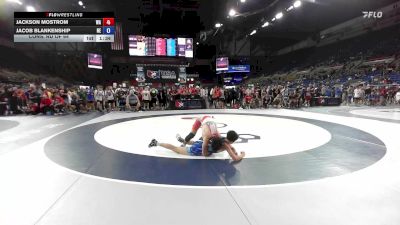113 lbs Cons. Rd Of 64 - Jackson Mostrom, WA vs Jacob Blankenship, NE