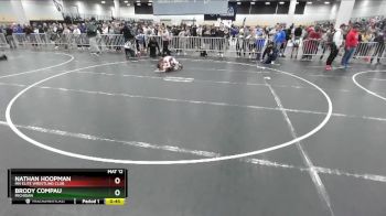 77 lbs Champ. Round 3 - Brody Compau, Michigan vs Nathan Hoopman, MN Elite Wrestling Club