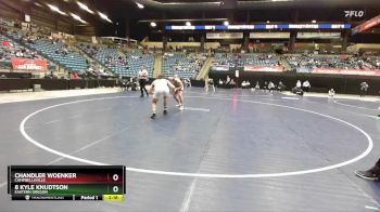 184 lbs Cons. Round 4 - 8 Kyle Knudtson, Eastern Oregon vs Chandler Woenker, Campbellsville