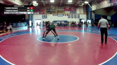 165 lbs Cons. Semi - James Kramer, Laguna Beach vs Armaan Nikoo, Irvine