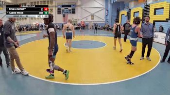 132 lbs Champ. Round 1 - Evan Cordrey, Sussex Central H S vs Kaden Price, Charter School Of Wilmington