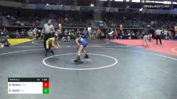 87 lbs Prelims - Brock Shaha, Hawc vs KyLee Smith, Lions Wrestling Academy