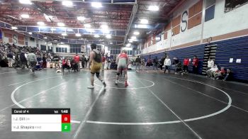215 lbs Consi Of 4 - John Gill, Catholic Memorial vs Jared Shapiro, King Philip