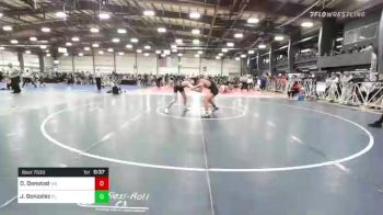 132 lbs Consi Of 16 #1 - Owen Denstad, MN vs James Gonzalez, FL
