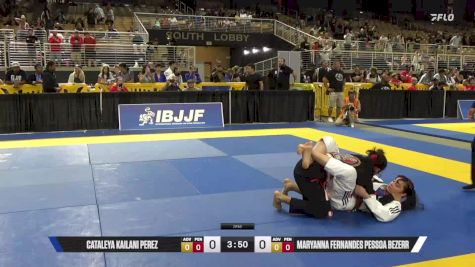Cataleya Kailani Perez vs Maryanna Fernandes Pessoa Bezerr 2025 Pan Kids Jiu-Jitsu IBJJF Championship