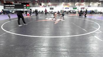 141 lbs Semifinal - Jazen Brown, Baker (Kan.) vs Arojae Hart, Central Methodist