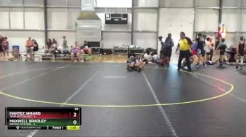 90 lbs Round 2 (6 Team) - Martez Sheard, Team Gotcha Red vs Maxwell Bradley, Indiana Outlaws