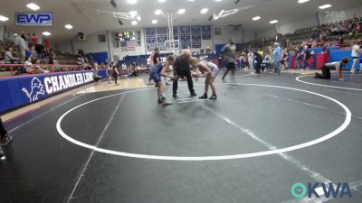 75-83 lbs Rr Rnd 4 - Maya Worthy, Bristow Youth Wrestling vs Tynlie Lewis, Harrah Little League Wrestling