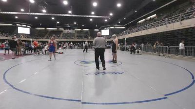 285 lbs Quarterfinal - Maxx Bryan, Laurel vs Tunene Jackson, Louisburg