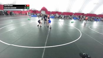 113 lbs Semis & Wb (16 Team) - Levi Becker, Buffalo vs Sawyer Howard, Cambridge-Isanti White