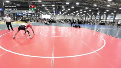 120 lbs Consi Of 32 #2 - Makana Tieri, FL vs Zachary Patti, NH
