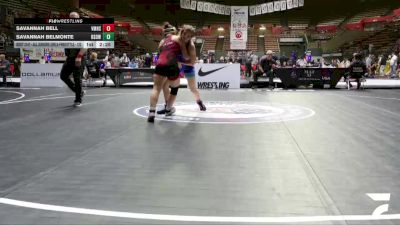 Cons. Semis - Savannah Bell, Vista Murrieta High School Wrestling vs Savannah Belmonte, Revival School Of Wrestling