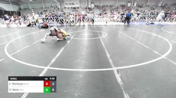 120 lbs Rr Rnd 2 - Ejiro Montoya, Quest School Of Wrestling Black vs Dominick Sena, Triumph Black