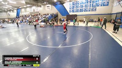 96 lbs Champ. Round 1 - Carson McDougal, Victory Wrestling vs Dallin Anderson, Fremont Wrestling Club