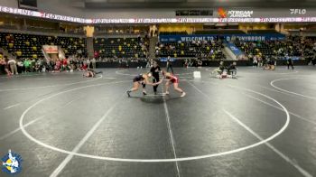 155 lbs Cons. Round 2 - Madison Ness, Williamsburg vs Bella Bruins, Raccoon River-Northwest