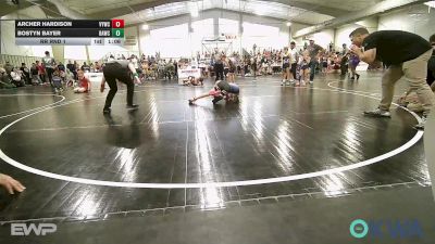 67 lbs Rr Rnd 1 - Archer Hardison, Verdigris Youth Wrestling vs Bostyn Bayer, Broken Arrow Wrestling Club