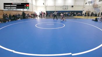 110 lbs Champ. Round 2 - Zander Hoover, Laguna Creek vs Arturo Gudino, Lower Lake