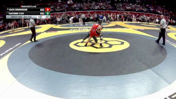 D1-144 lbs 7th Place Match - Hayden Cox, Moeller vs Jack Dinwiddie, Wadsworth