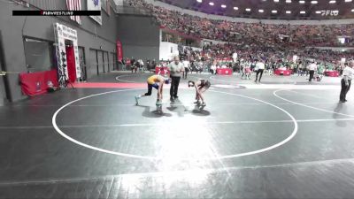 115 lbs Quarterfinal - Lane Rasmussen, Lancaster Wrestling Club vs Cillian Vroman, B.A.M Training Center