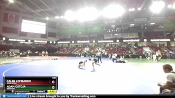 106 lbs Cons. Round 5 - Adam Ostoja, Meridian vs Caleb Lombardo, Middleton