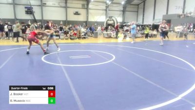 138 lbs Quarterfinal - Jason Booker, Victory Wrestling-Central WA vs Benjamin Musovic, Independent