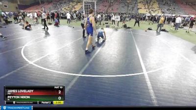 138 lbs Cons. Round 4 - Peyton Nixon, IA vs James Lovelady, MO