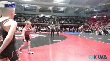 46 lbs Quarterfinal - Jaxon Ditmore, Dark Cloud Wrestling Club vs Gauge Littlefield, Coweta Tiger Wrestling