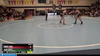 182 lbs Semifinal - Alex Koch, Cedar Rapids Kennedy vs Vinny Lima, Iowa City, Liberty