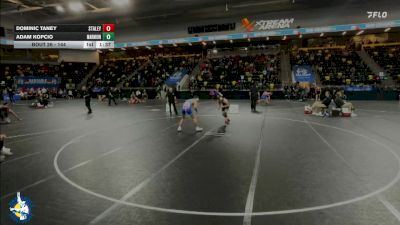 144 lbs Prelim - Dominic Taney, Staley vs Adam Kopcio, Aurora (Marmion Academy)