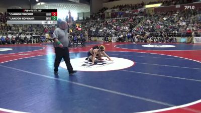 5A 157 lbs Quarterfinal - Landon Rofkahr, Greenwood vs Cannon Vincent, Lake Hamilton