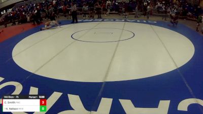 14U Boys - 75 lbs Champ. Round 2 - Nathan Nelson, MN Elite Wrestling Club vs Cameron Smith, Perrysburg Wrestling Club