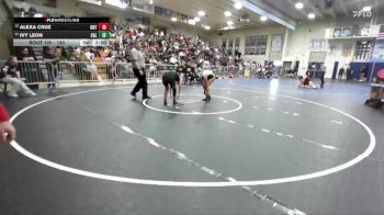 130 lbs Champ. Round 1 - Ivy Leon, California (Whittier) vs Alexa Cruz, Ontario