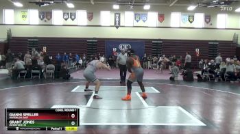 190 lbs Cons. Round 1 - Gianni Speller, Waterloo East vs Grant Jones, Interstate 35