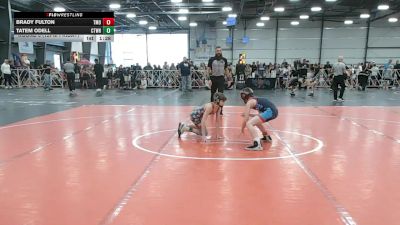 76 lbs Round 3 (12pm Friday) - Tatem Odell, CTWHALE vs Brady Fulton, Team Ohio