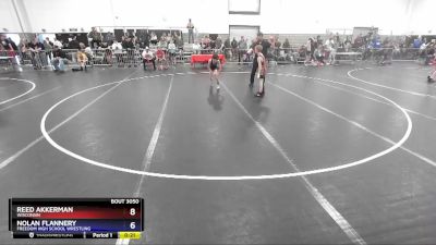 71 lbs Round 3 - Reed Akkerman, Wisconsin vs Nolan Flannery, Freedom High School Wrestling