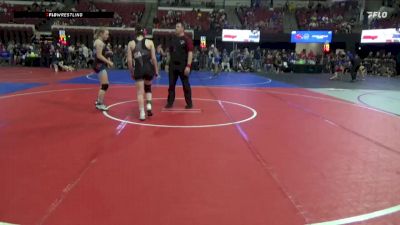 123 lbs Cons. Round 4 - Amelia Steinmann, Belgrade Little Guy vs Lana Mason, Glasgow Wrestling Club