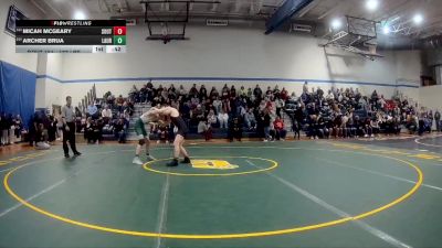 127 lbs Consy 1 - Micah McGeary, Southmoreland vs Archer Brua, Laurel