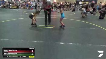 53 lbs Semifinal - Noah Curbelo, Terminator Wrestling Academy vs Stella Grayer, Kodiak