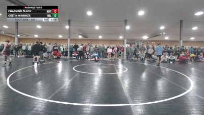150 lbs Round Of 16 - Channing Slack, Northumberland vs Coltin Warrick, Millport