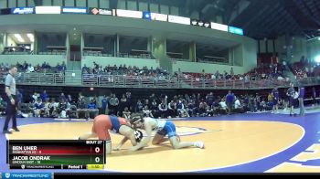 157 lbs Placement (16 Team) - Jacob Ondrak, Lincoln East vs Ben Uher, Manhattan HS